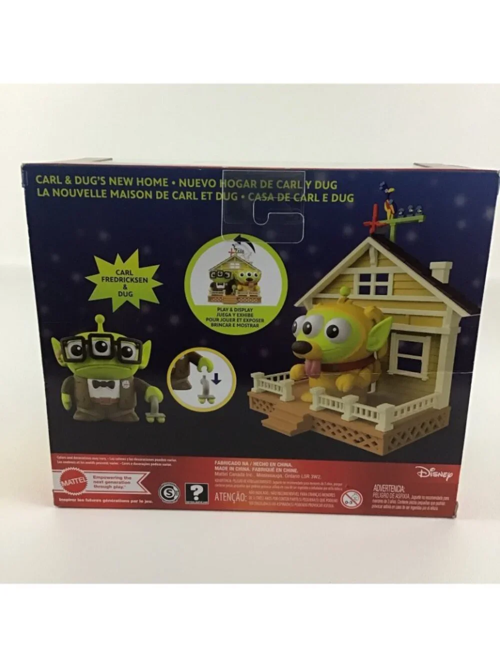 Disney Pixar UP Toy Story Alien Remix Carl & Dug's New Home Playset Figures Toy
